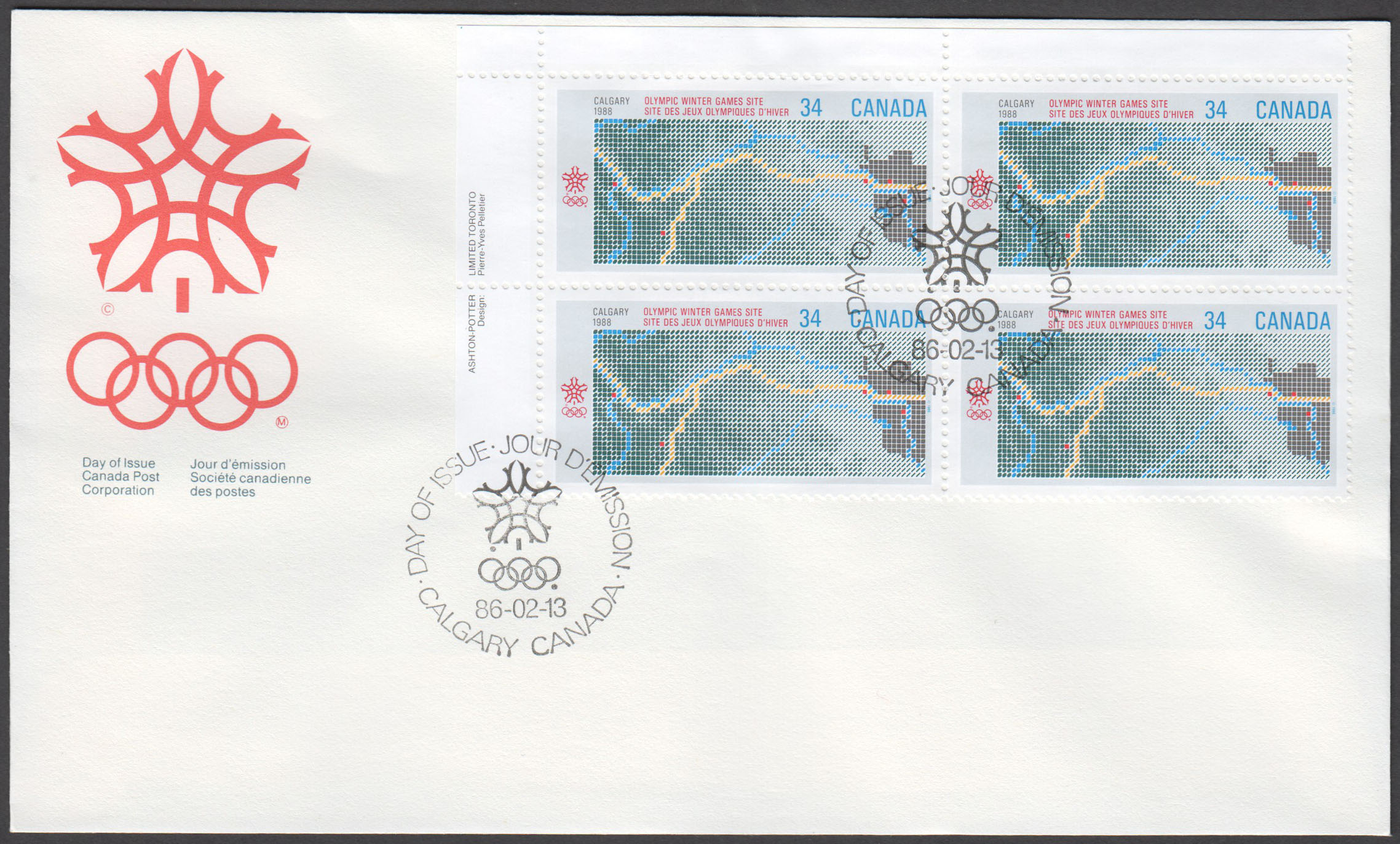 Canada Scott 1077 FDC PB UL - Click Image to Close